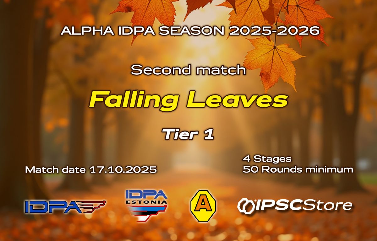 2025.10.17 – «ALPHA IDPA FALLING LEAVES 2025» 2nd match